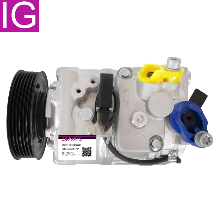 Компрессор переменного тока для Volkswagen Amarok Multivan Transporter 7E0820803 7E0820803F 7E0820803H 4471501522