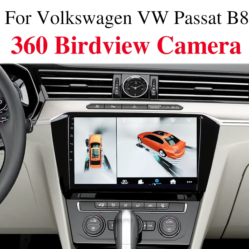 Для Volkswagen VW Passat B8 2015 ~ 2021 Автомобильный мультимедийный GPS аудио радио навигатор