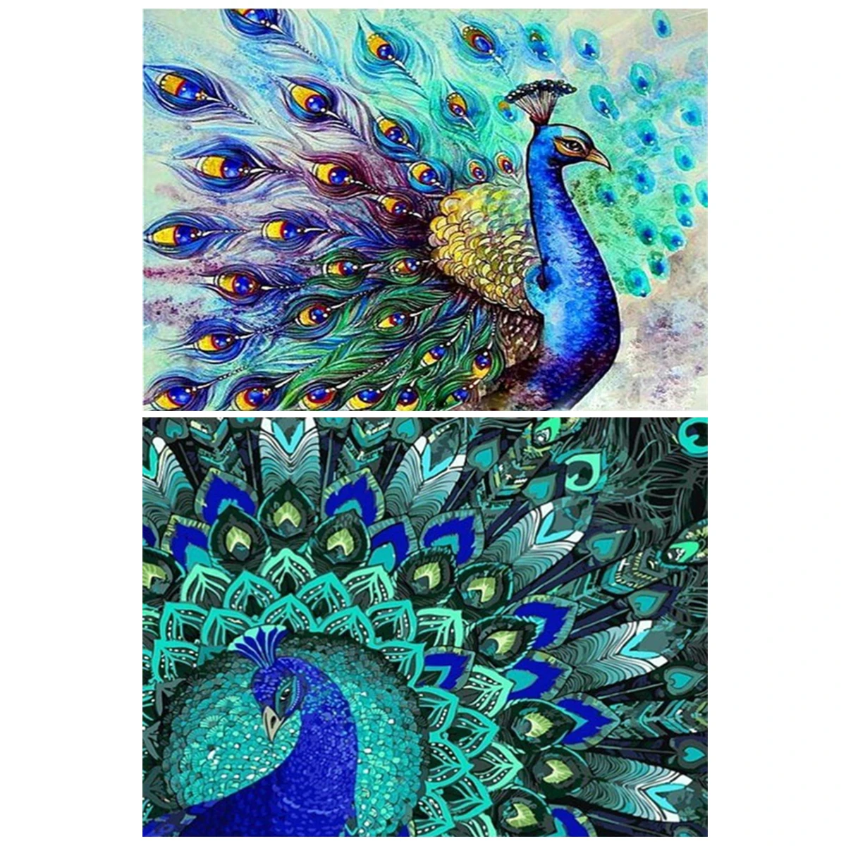

5D DIY Diamond Painting Peacock Full Diamond Embroidery Animals Cross Stitch Rhinestones Mosaic Art Wall Decoration Gift