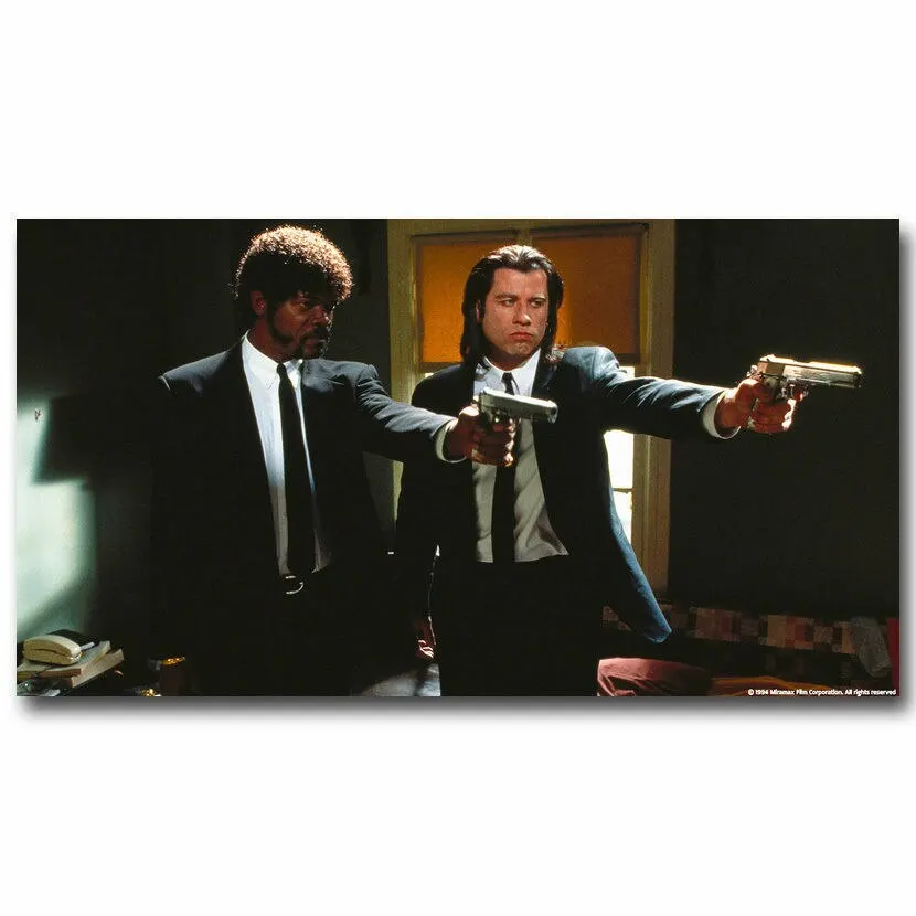 Целлюлозы Художественная литература классика Vincent Vega Жюль холст художественный