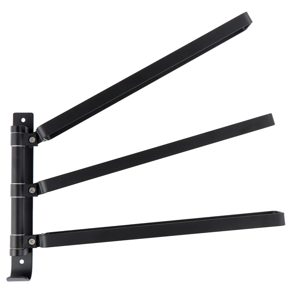 

Towel Rack Rotatable Bathroom Rack Wall Hanging Rack Punch-free Storage Rack