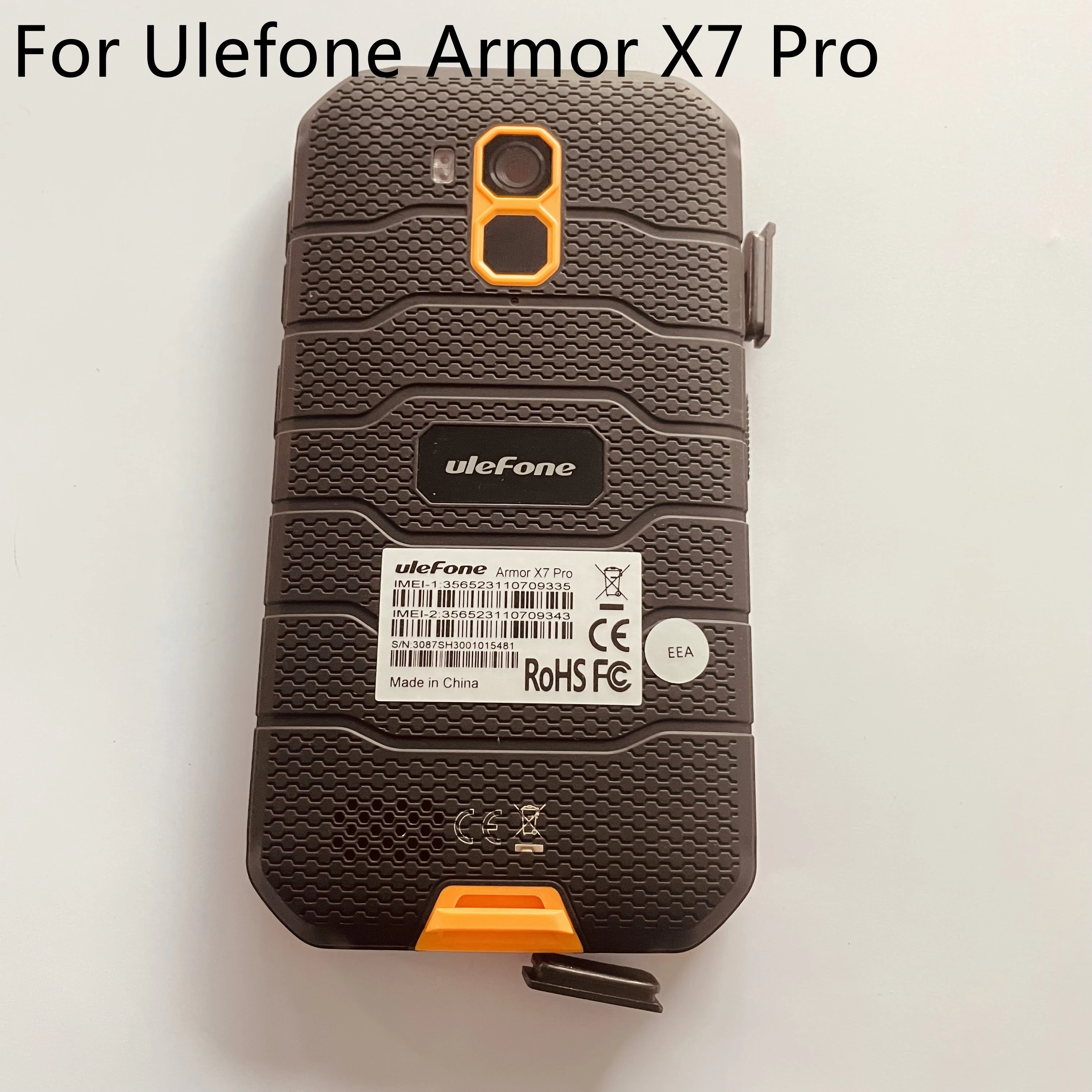 

Used Battery Case Cover Back Shell + Camera Glass Lens For Ulefone Armor X7 Pro 5.0"MT6761VWE Smartphone Free Shipping