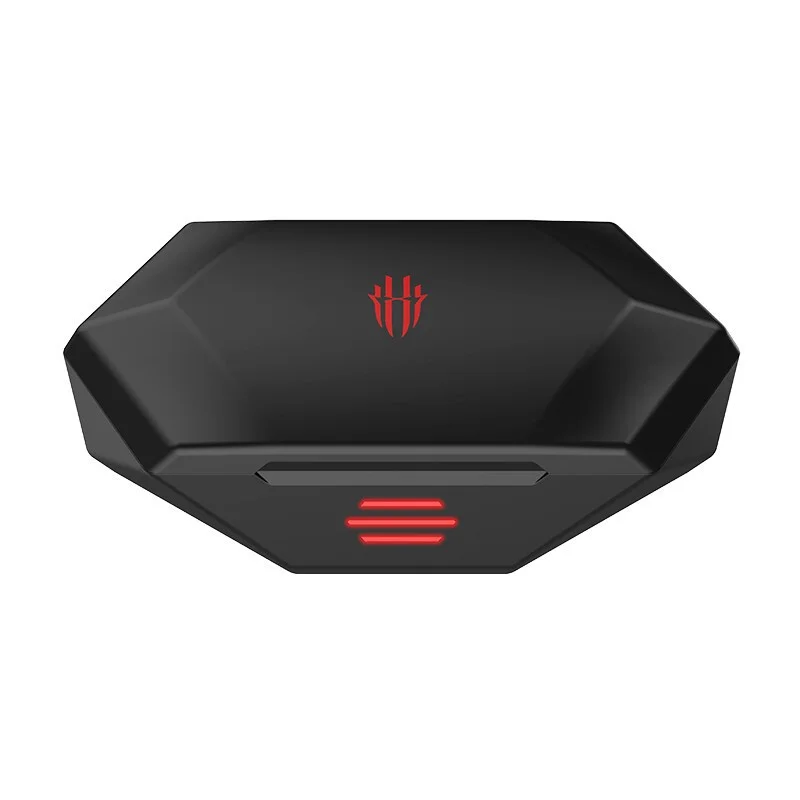 저렴한 Nubia Red Magic TWS 게임용 이어폰 Nubia RedMagic 5S 5G 무선 블루투스 Redmagic Cyberpods 4-16 시간 배터리 수명