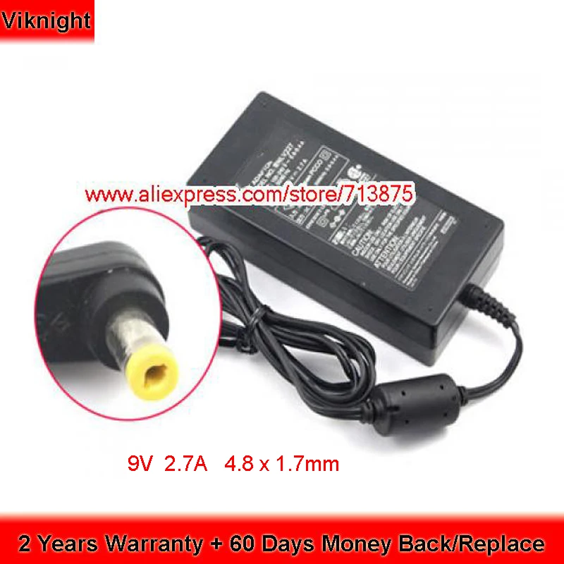 Оригинальный 9V 2.7A 24W адаптер переменного тока для Panasonic PNLV227 PNLV227Z источник
