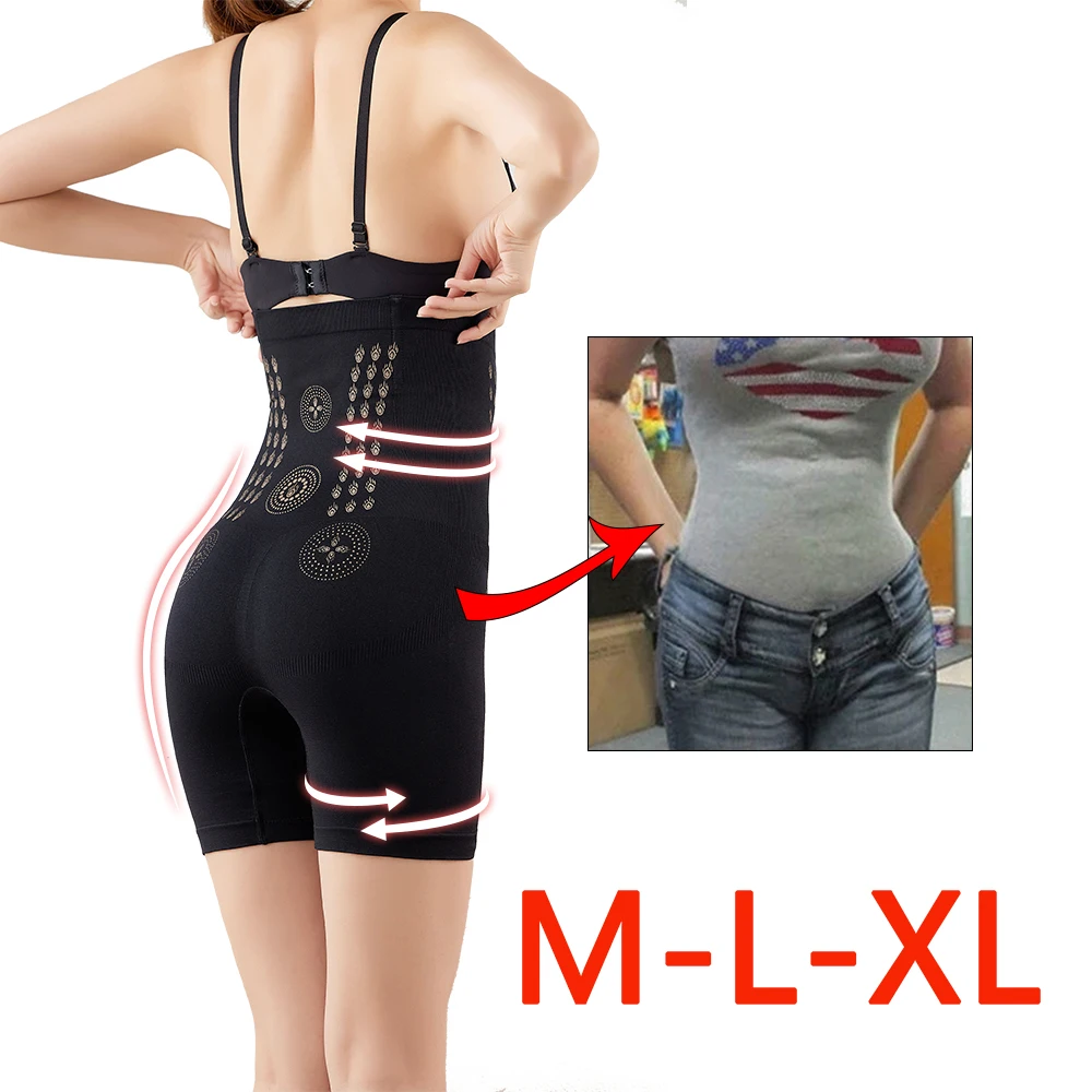 

SURE YOU LIKE Women Thin Section Seamless High Waist Trainer Shapewear Lady Hip Raise Slimming Fat Burning Body Shaper Pants