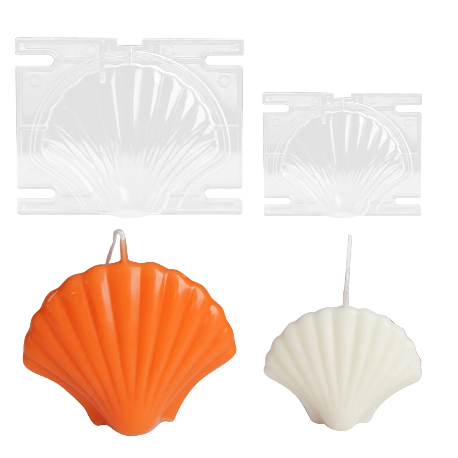 

shell candle mold Korean style Silicone DIY decoration Shell Scented Candle Epoxy statue Mold desktop Ornaments mould