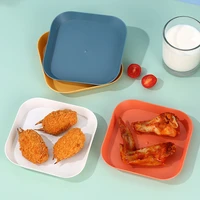 3 pcs kitchen plastic food sauce dish small vinegar taste board snack plates household fruit plate