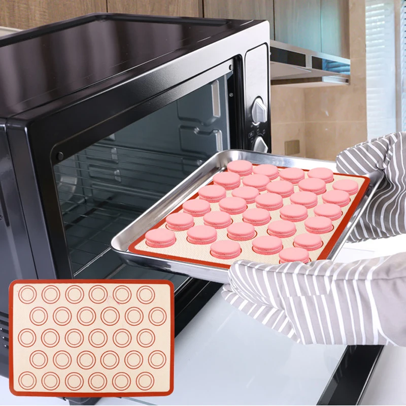 Silicone Macaron Mat Macaroons Pads Non-stick Baking for Pastry Cookie Cake Making Utensils Kitchen Gadget Accessories | Дом и сад