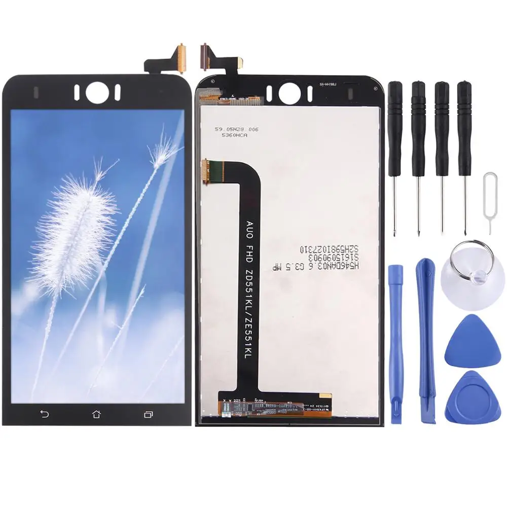 Новый ЖК экран для Asus Zenfone Selfie/ZD551KL сенсорный с цифровым преобразователем в сборе