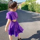 Летнее платье-пачка для девочек 2-7 лет