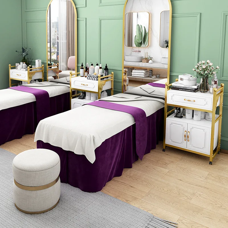 Koop Beauty Auto Mobiele Plastic Opbergkast Multifunctionele Toolcart Speciale Nail Rack Voor Schoonheidssalon Plank Organisator