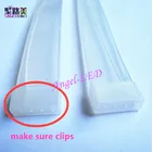 100 шт., задние крышки для SMD5050 3528 ws2801 ws2811 ws2812b, водонепроницаемая светодиодная лента с 4 отверстиями