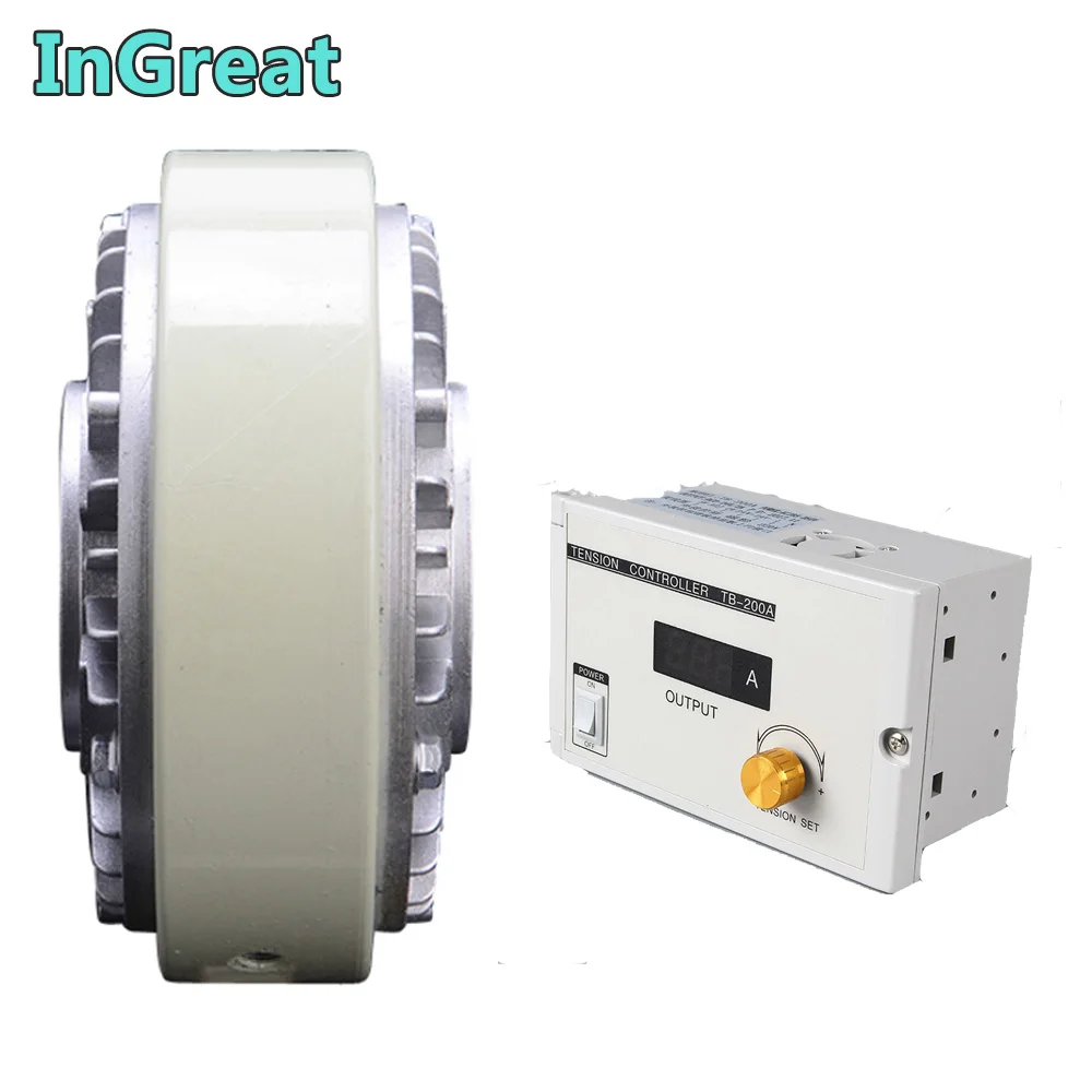 Порошковый магнитный тормоз с полым валом 50 нм 5 кг 24 В постоянного тока