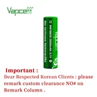 Бесплатная доставка, перезаряжаемый литий-ионный аккумулятор Vapcell 18650, 2600 мАч, 25 А, Rewrap molicel p26a beats vtc5A, аналог vtc6A, 3,7 в