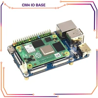 raspberry pi cm4 compute module 4 mini base board with csidsirtcfanhdmi compatibleusbrj45 gigabitsd cardm 2 slot for cm4
