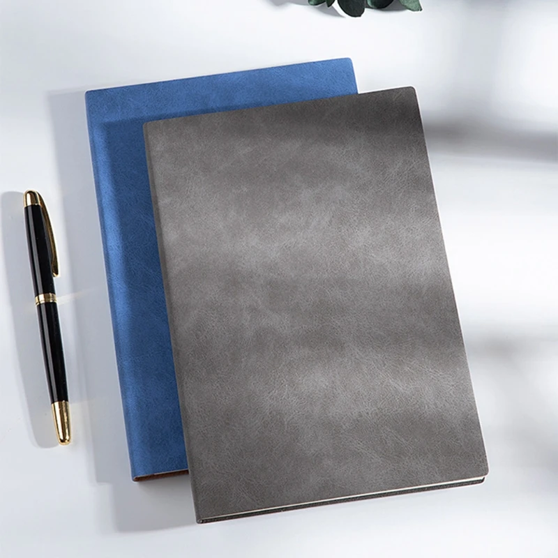 

Retro Style Notebook Soft Leather Thickened A5 Notepad Creative Stationery G88D