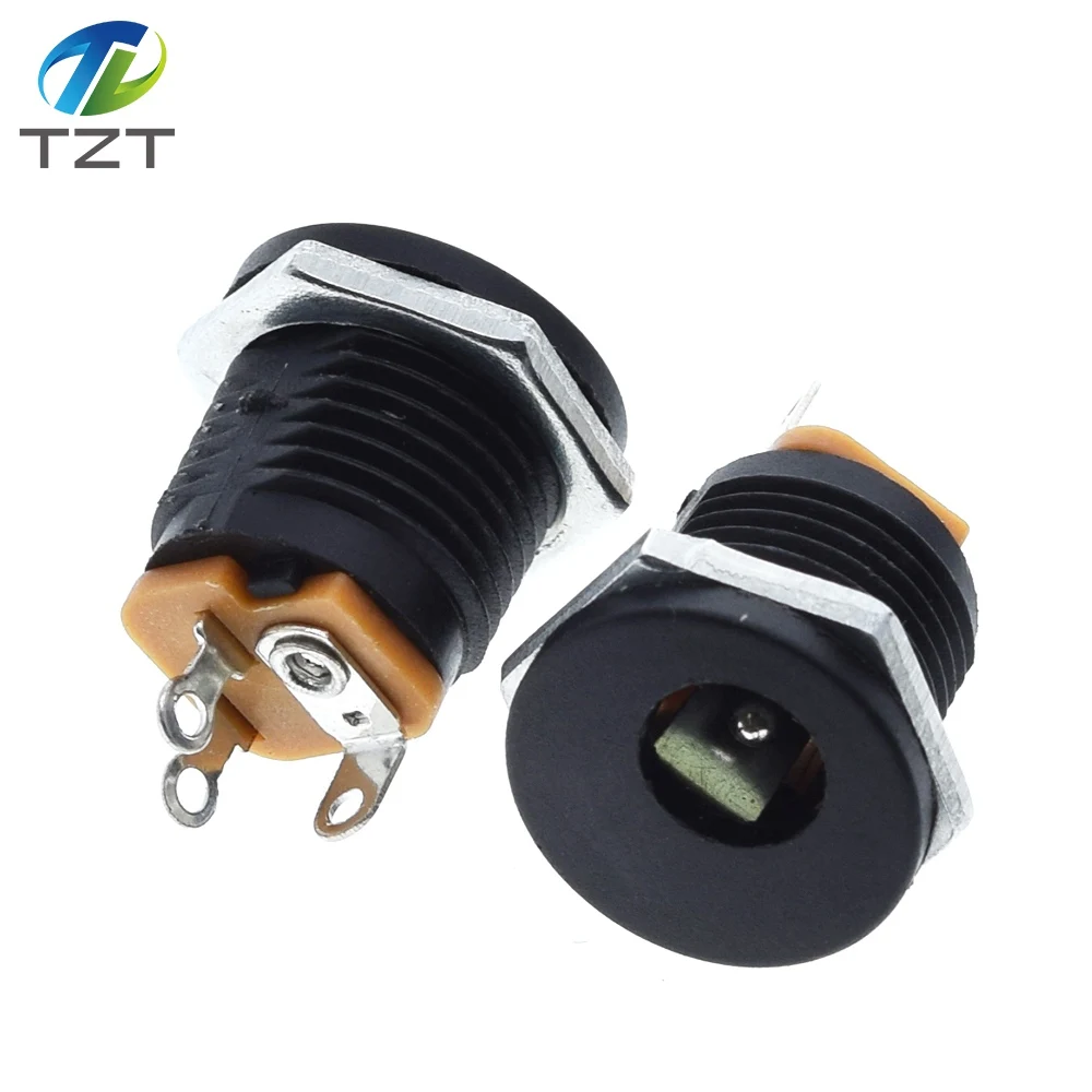 10 шт./лот DC 022 разъем питания dc адаптер Интерфейс DC022 5.5X2.1 мм Панель Крепление