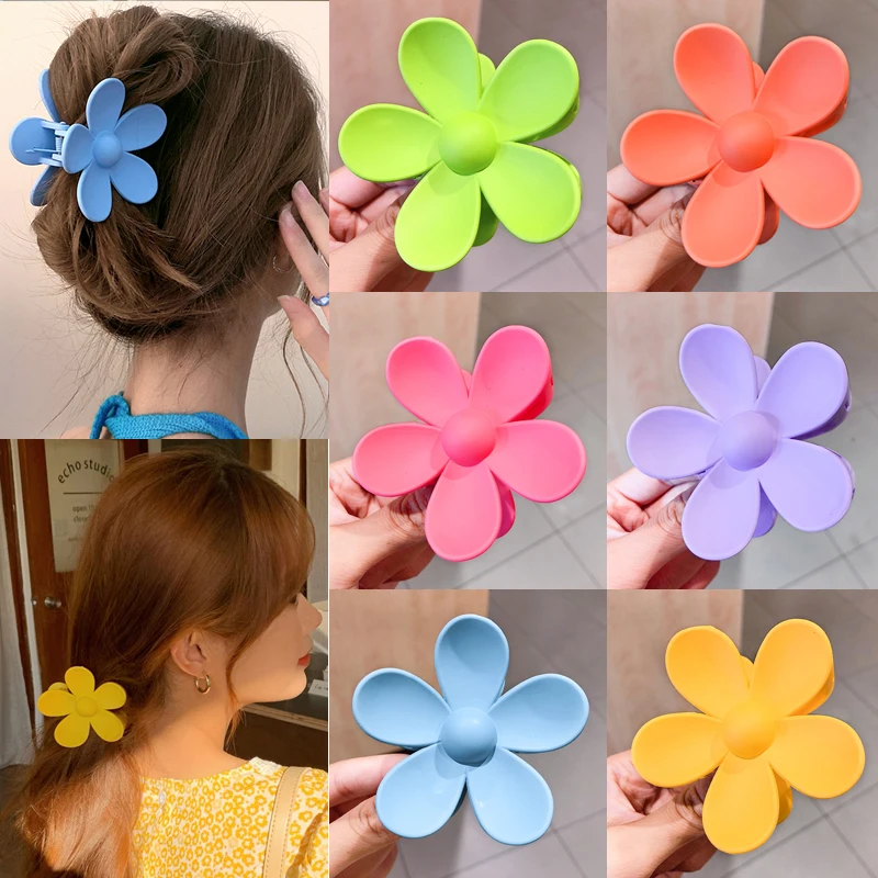 

Элегантный цветочный зажим для волос, милая заколка для девочек, украшение для волос, модная заколка для волос, модная зажим для волос, женск...