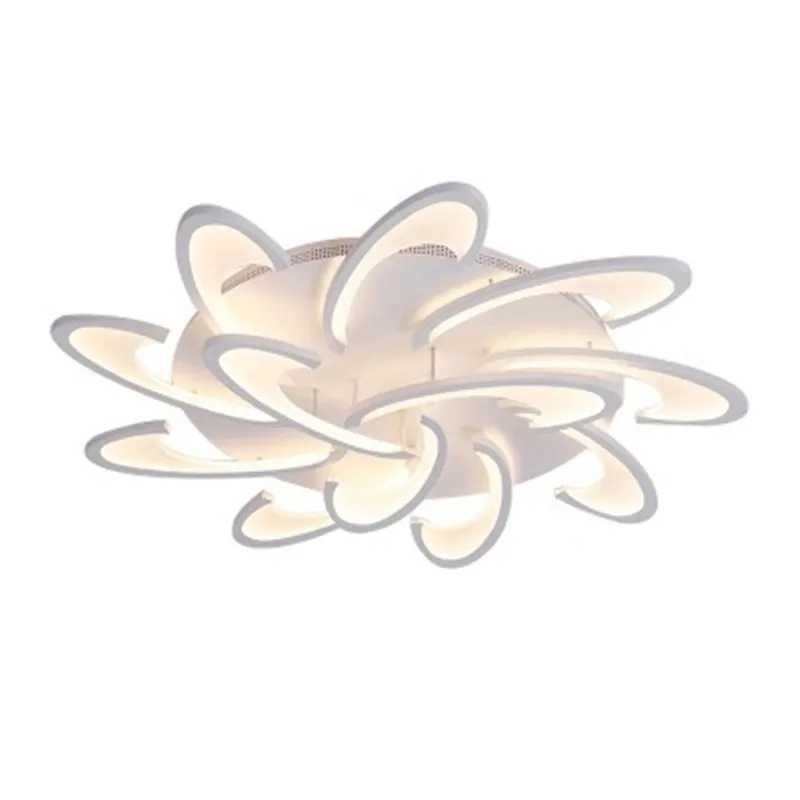 

Led creative lamp ceiling lamp LED living room super bright home bedroom post modern acrylic iron ceiling lamp