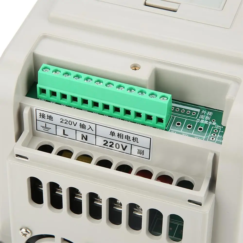 VFD частотно-регулируемый привод 1.5KW однофазный 220V двигатель-преобразователь