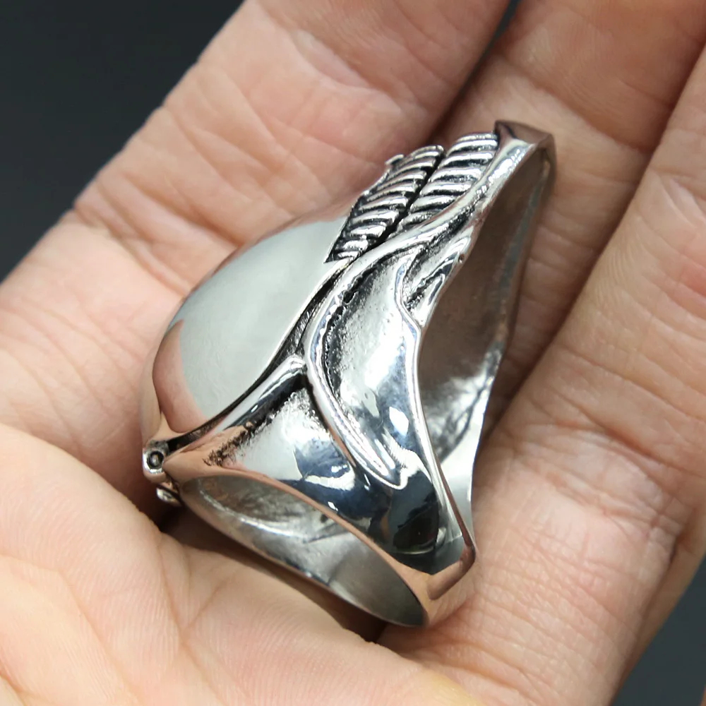 Мужское кольцо с Веном из нержавеющей стали в стиле панк хип хоп|Кольца| |