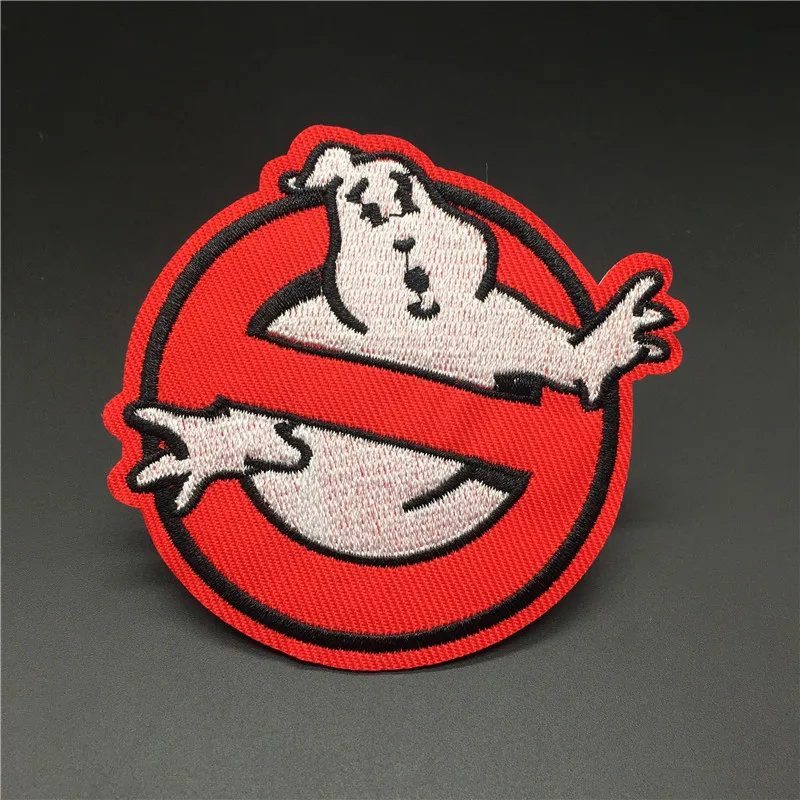 Нашивка для вышивания Ghostbusters Размер: 8 6x7 9 см Сделай Сам наклейки одежды