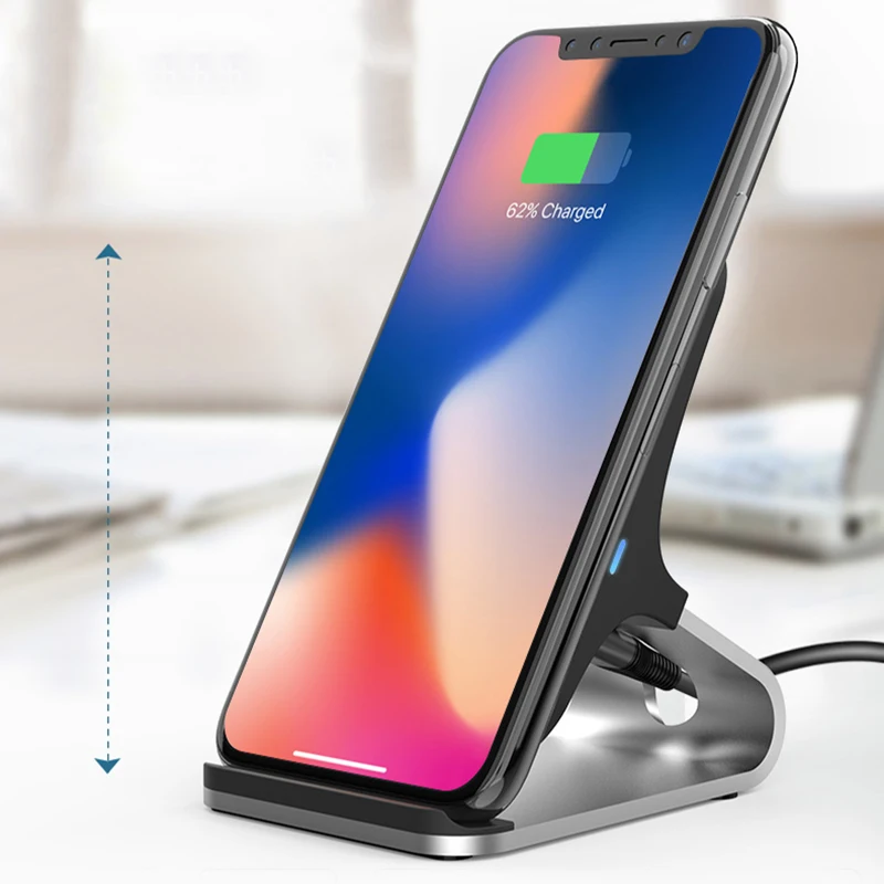 Подставка для телефона 9 В беспроводное зарядное устройство держатели с быстрой