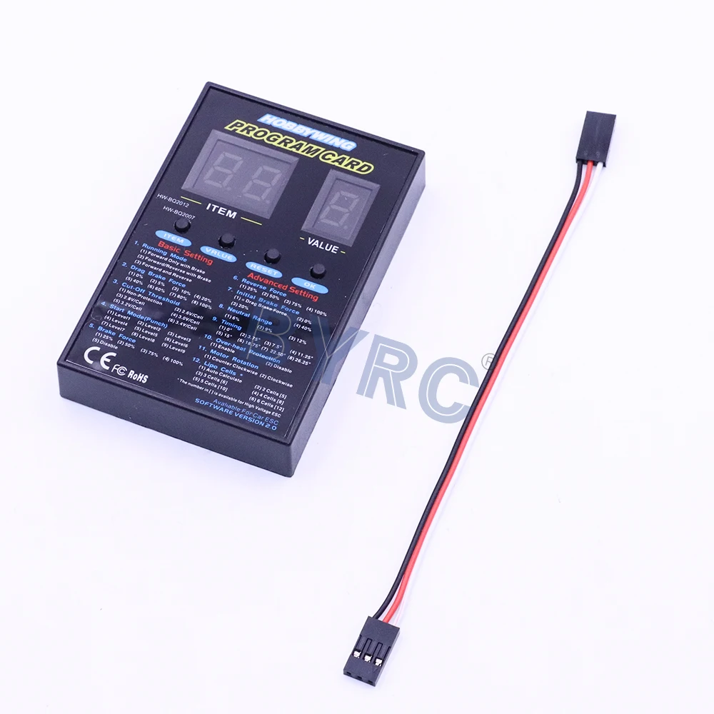 Двойной матовый Водонепроницаемый регулятор скорости ESC для радиоуправляемого