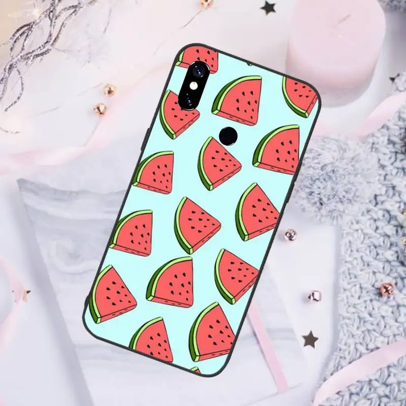 

watermelon cartoon Phone Case For Xiaomi Redmi 7 8 9t a3Pro 9se k20 mi8 max3 lite 9 note 9s 10 pro