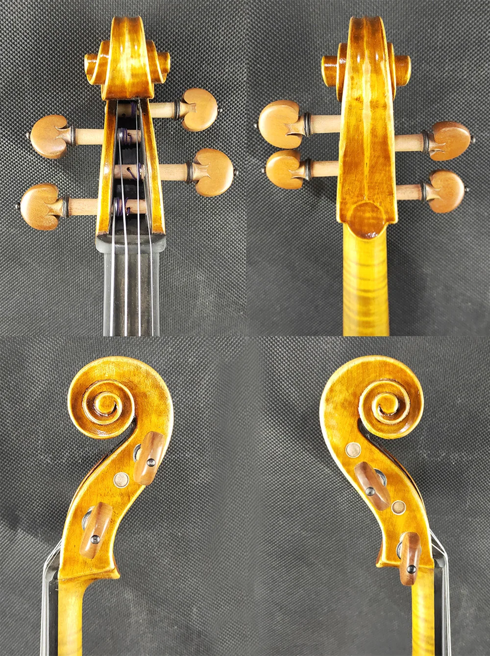 Выбранный! Копия скрипки Rogerius Bon Nicole AI Amati Master 4/4 #2412 русская ель и масляный лак