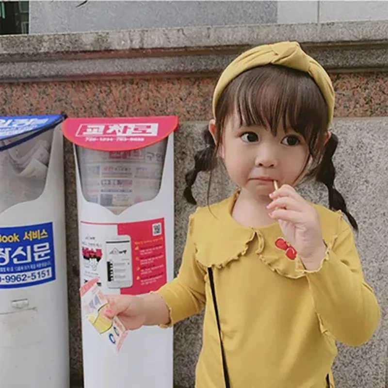 

Bear Leader Lapel Cotton Girls T-Shirt Baby Kids Turndown Collar Bottoming Shirt for Children Clothes Spring Autumn Girl Clothes