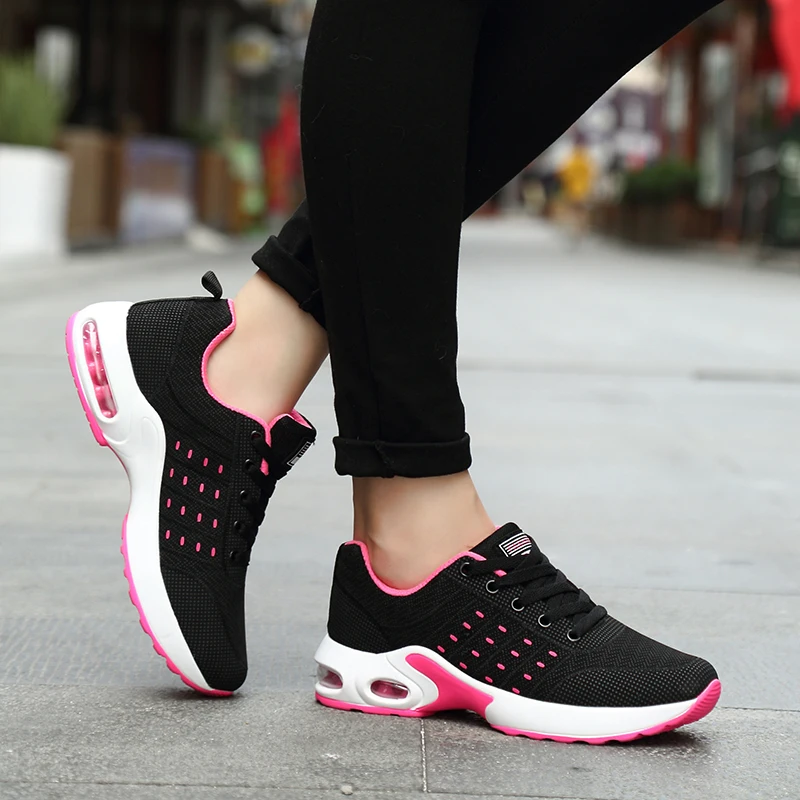 Женские теннисные туфли новинка 2019 женские Женская Удобная спортивная обувь для