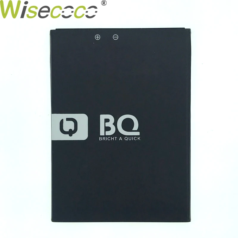 wisecoco original 2400mah battery for bq bqs 5032 element smart mobile phone in stock lastest production batterytracking number free global shipping