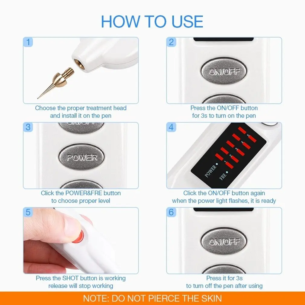 Новейшая плазменная ручка для фибробластов лифтинга век удаления морщин и пятен