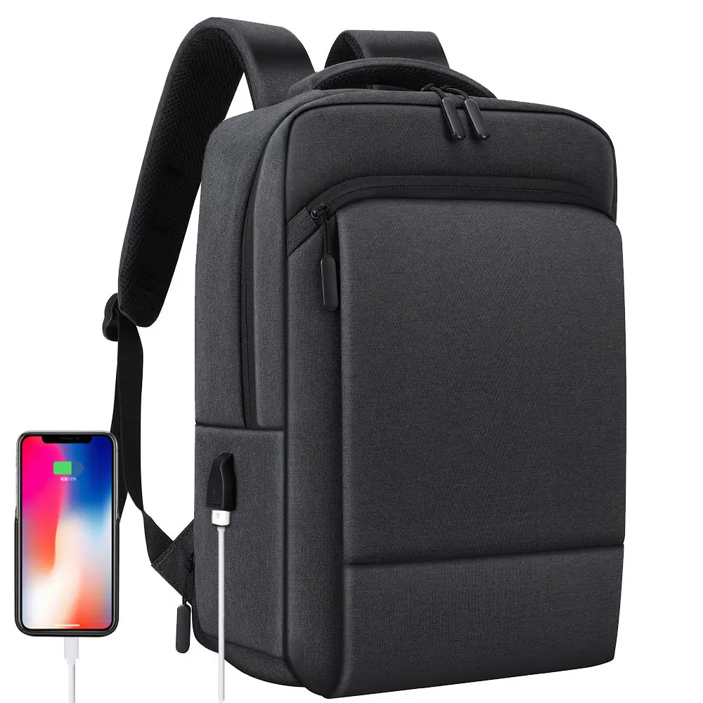 

Brand Laptop Backpack Men USB Charging Travel Backpack Oxford Rucksack Male Vintage School Bag mochila