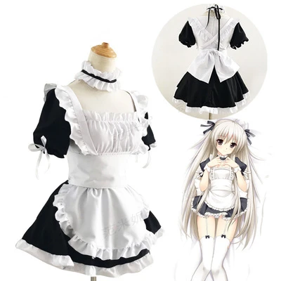 Аниме в одиночестве где мы меньше одного Касугано Сора Лолита костюм горничной