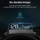 Проектор на лобовое стекло с сигнализацией OBD2, 5 дюймов, проектор 3D, предупреПредупреждение о повышенной скоростинапряженииобмин