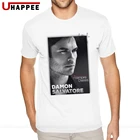 Мужская футболка Дневники вампира, из 100 хлопка, с коротким рукавом