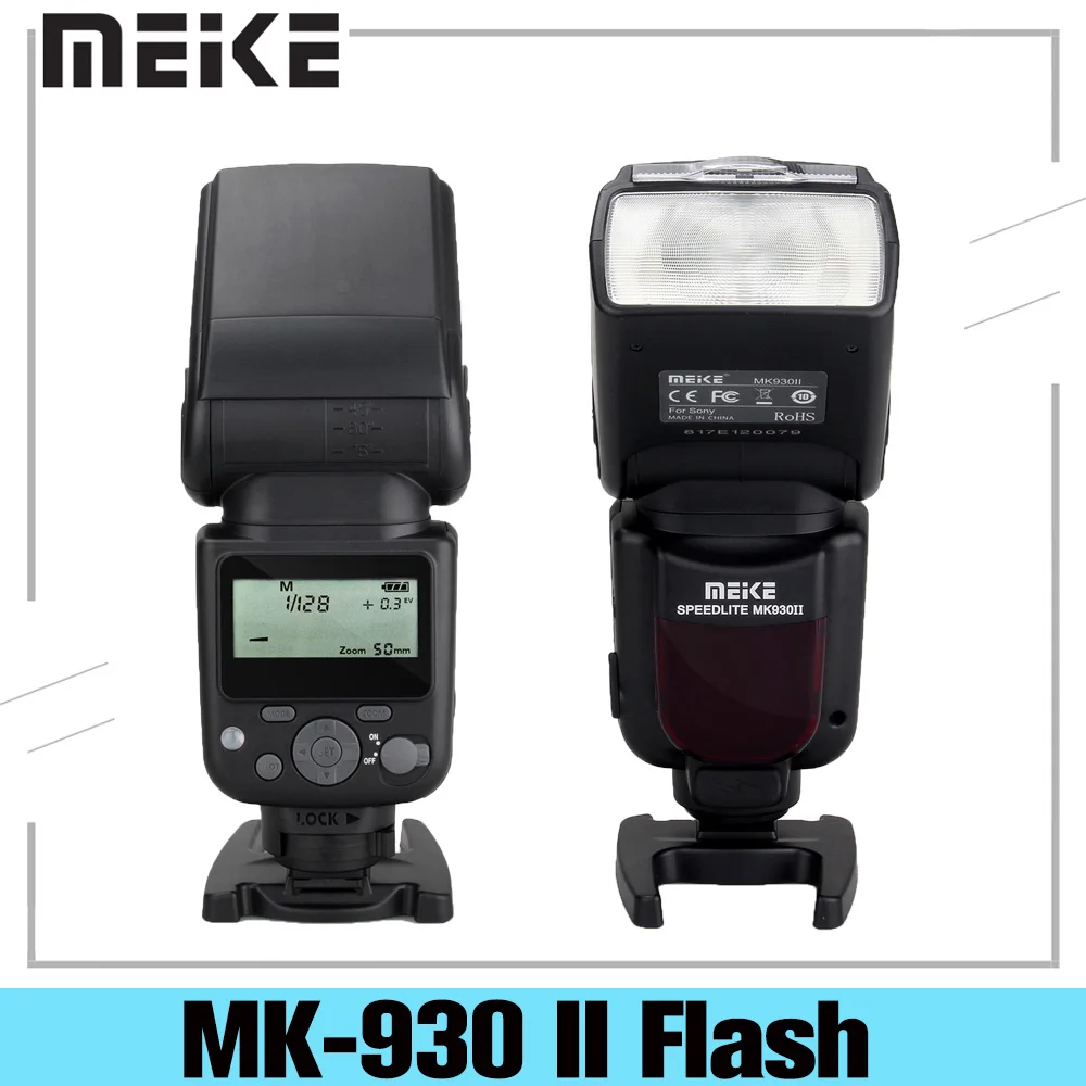 Meike MK 930 II Вспышка Speedlite DSLR камера вспышки для Canon Nikon Pentax Olympus Sony MI Hotshoe камера|flash for