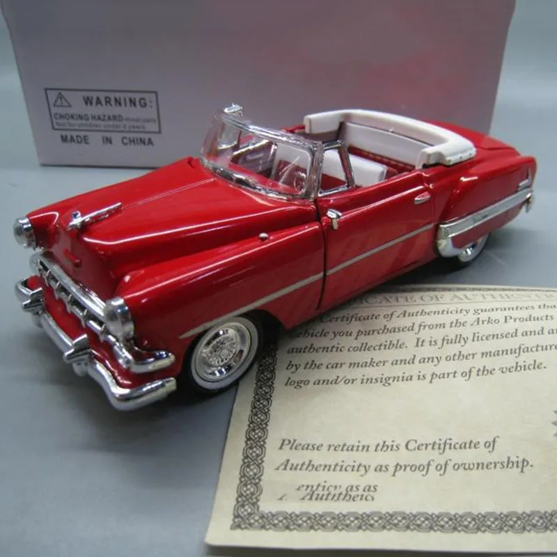 

1/32Scale Diecast metal alloy vintage 1954 vehicle car model adult Kids boy toy Show children gifts Collection display Souvenirs
