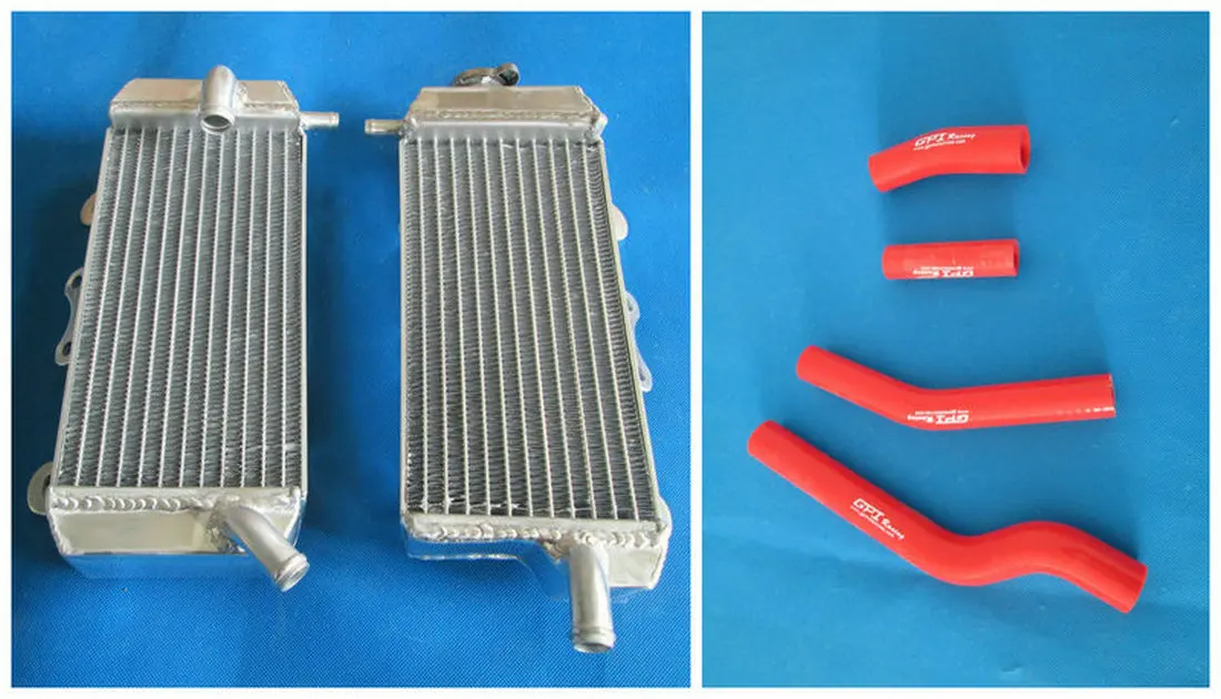 Горячая Распродажа алюминиевый радиатор и шланг для YAMAHA YZF450 YZF 450 YZ450F 2007-2009 2009 2008