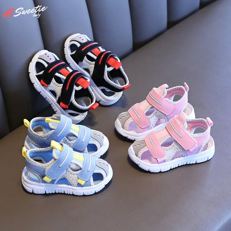 

Summer Baby Sandals for Girls Boys Soft Bottom Cloth Children Shoes Fashion Little Kids Beach Sandals Toddler Shoes