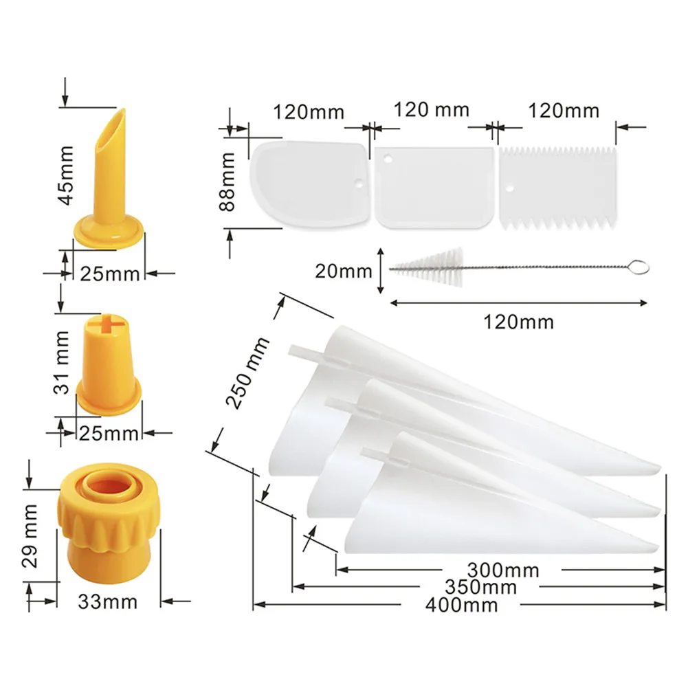 30 шт. Набор кондитерских наконечников для выпечки кексов|Наборы насадок| |