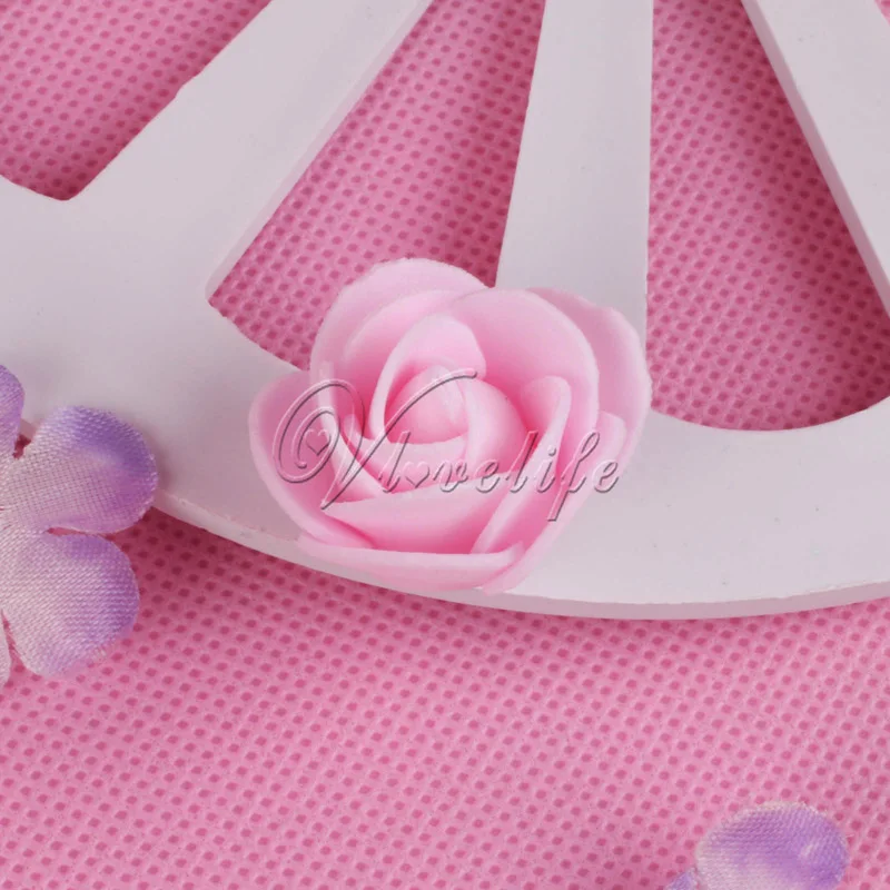 500 шт./пакет PE пена Роза Цветок голова искусственные розы ручной работы DIY