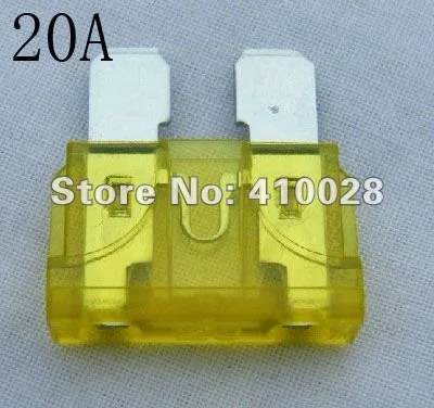 

Free shipping 20A automotive blade fuse