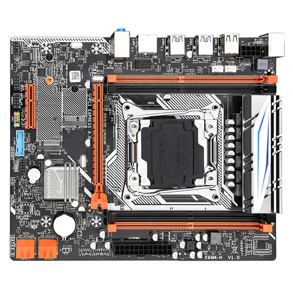 

X99M-H Moederbord LGA2011 M-ATX 4 * DDR4 Nvme M.2 Wi-Fi DDR4 RU E5 V3/v4