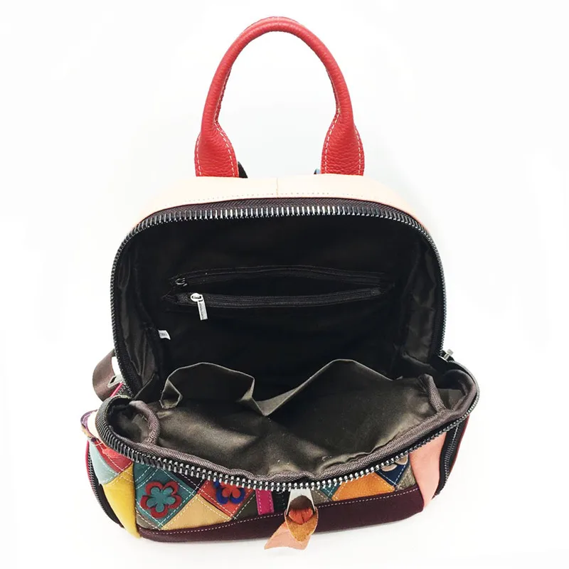 Уникальный Высококачественный женский рюкзак Nesitu A4 в богемном стиле из