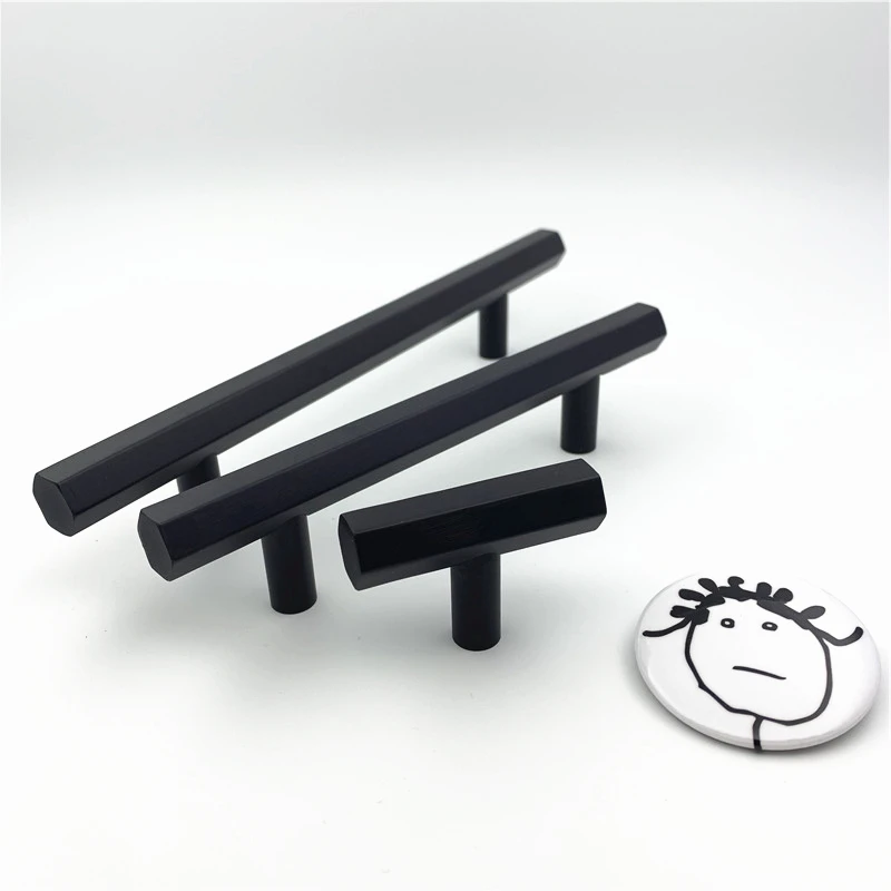 Восьмиугольная ручка для шкафа LCH в скандинавском стиле прямоугольная колонна