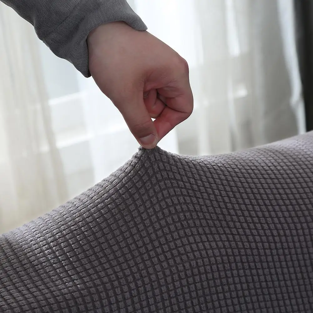 L образный чехол для дивана левый шезлонг жаккардовый полиэстеровый эластичный