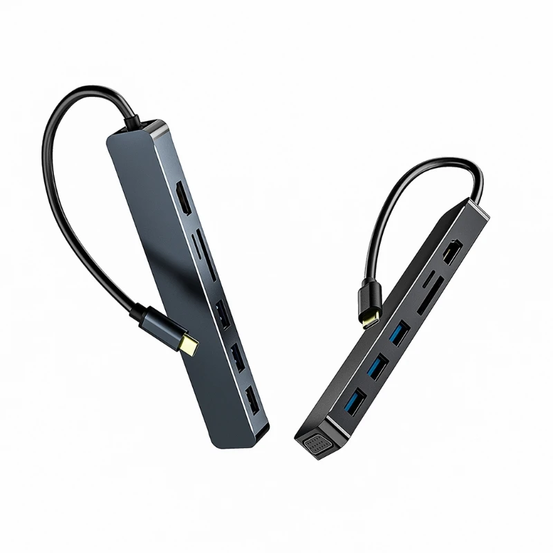 

Док-станция A0KB с разными портами типа C, USB 3,0, 5 Гбит/с